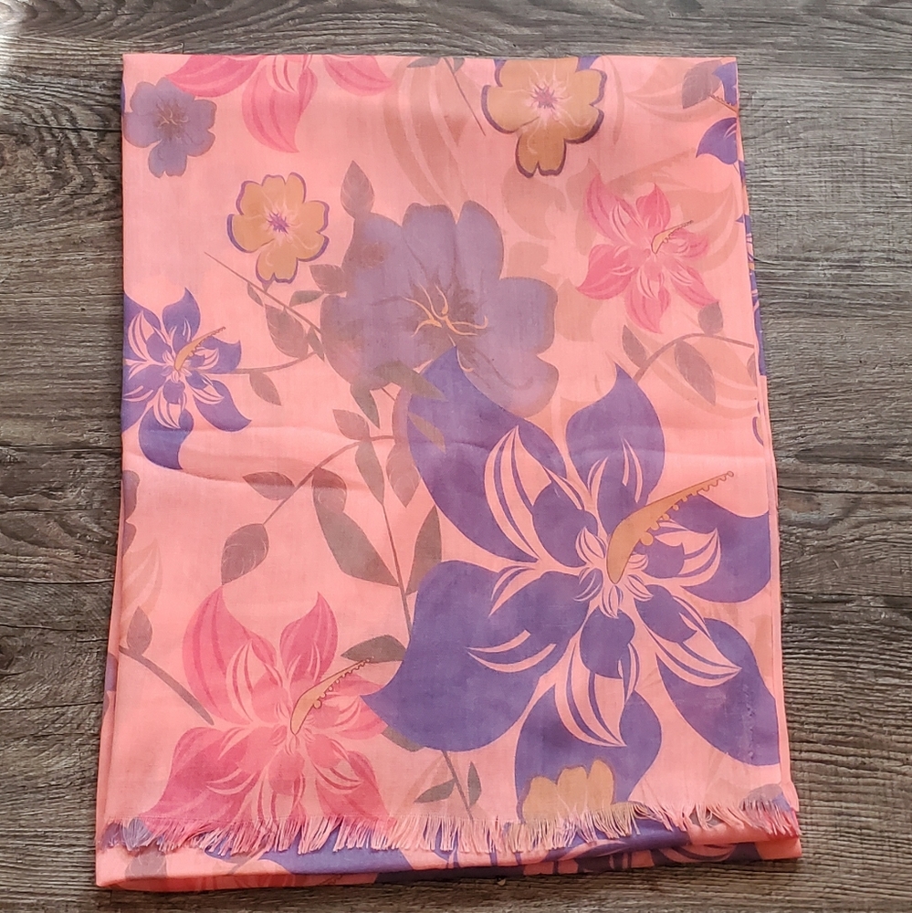 Floral hijab